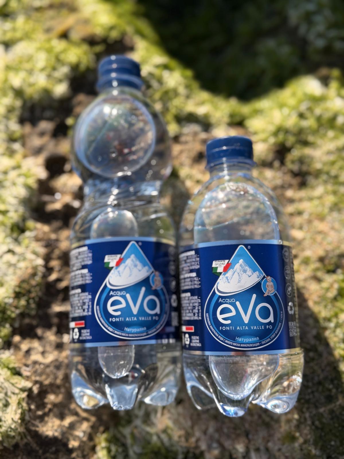 Натурална минерална вода от Алпите – Acqua Eva by Mare Vita