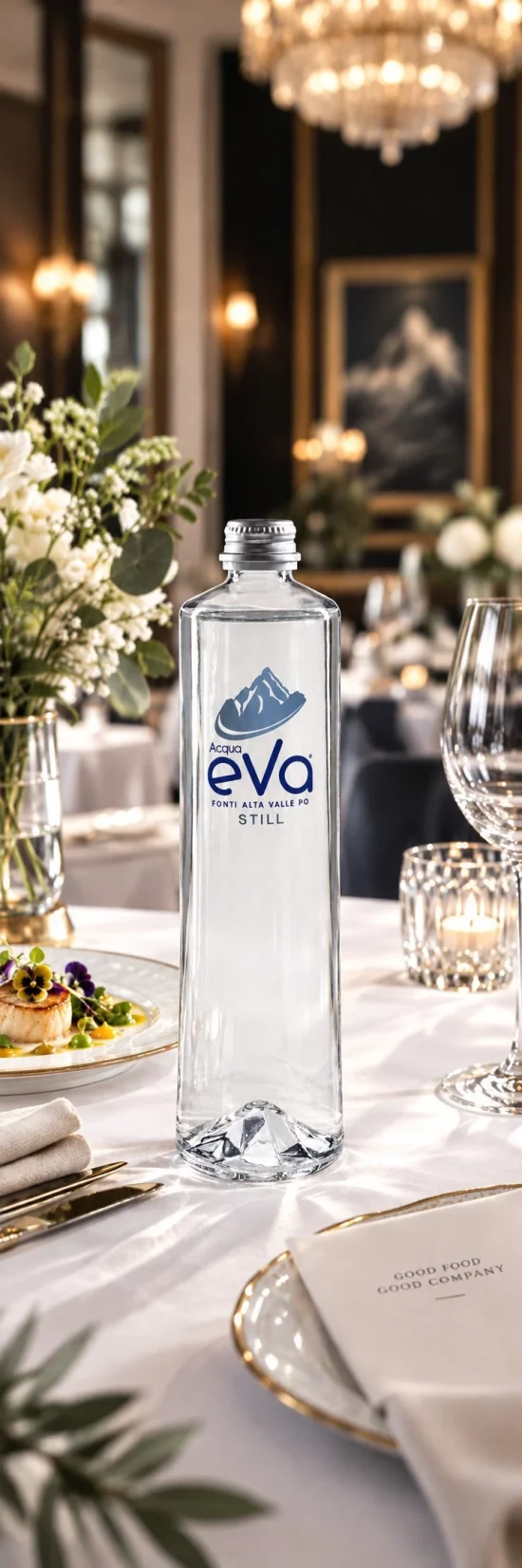 Натурална минерална вода Acqua Eva 750 ml Стъклена бутилка